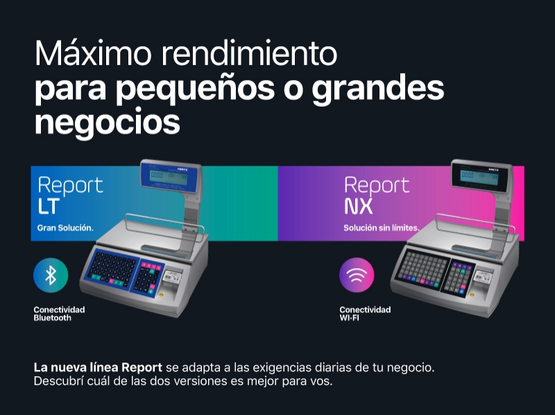 Nueva lnea Report NX y LT, consultanos qu Report sos!